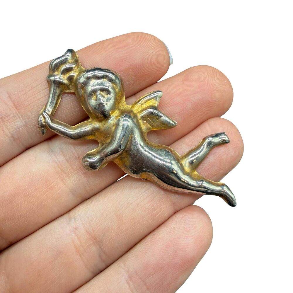 Vintage  CUPID CHERUB Pin BROOCH